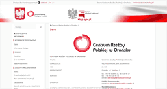 Desktop Screenshot of bip.rzezba-oronsko.pl
