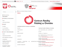 Tablet Screenshot of bip.rzezba-oronsko.pl
